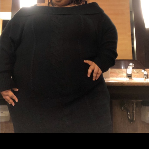 torrid Dresses & Skirts - TORRID 5x SWEATER OFF THE SHOULDER MIDI DRESS